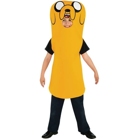 Adventure Time Jake Boys Child Halloween Costume, One Size, M (8-10)