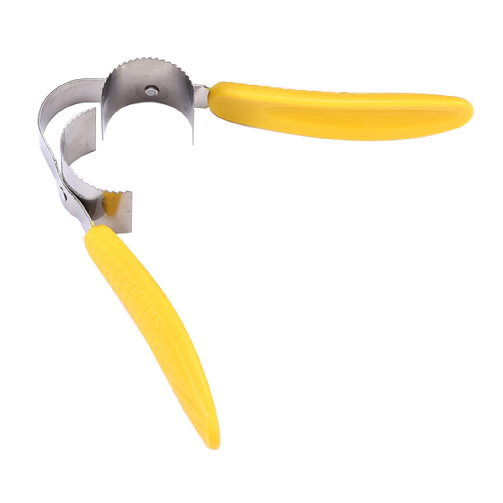 Farfi Corn Stripper Corn Shaped Handle Corn Thresher Stainless Steel Corn Cutter Tool for Hotel