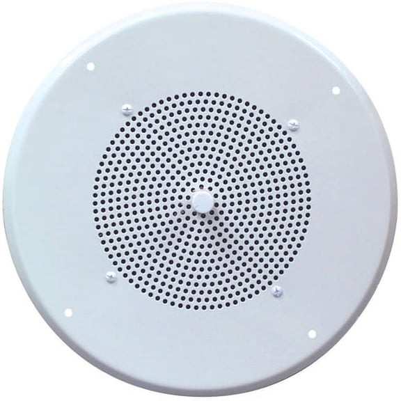 Speco G86TCG Indoor Ceiling Mountable Speaker - 10 W RMS - White - 10 W (PMPO) - 8 Ohm