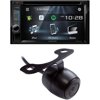 Kenwood DDX374BT 6.2" Double-DIN In-Dash DVD Receiver and Pyle PLCM38FRV Front/Backup Camera