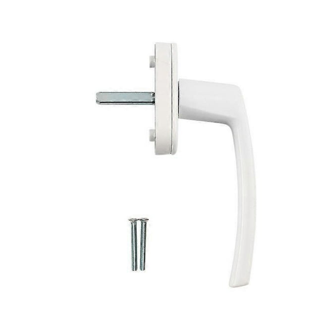 Fönsterhandtag 2-pack Aluminiumlegering Fönsterhandtag Solid Aluminiumhandtag Vitt Aluminiumdörrhandtag Passar Vanliga Fönster Och Balkongdörrar(b Db