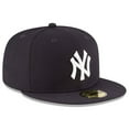 thumbnail image 3 of Men's New Era Navy New York Yankees 1998 World Series Wool 59FIFTY Fitted Hat, 3 of 4