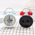 thumbnail image 4 of Kids Alram Cartoon Clocks Small Fresh Alarm Round Novel Desktop Metal Ring The Bell Child Student, 4 of 5