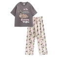 thumbnail image 1 of Shrek Womens Donkey Short-Sleeved Long Pyjama Set, 1 of 5