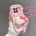thumbnail image 3 of Funda de teléfono Kuromi Hello Kitty para Samsung Galaxy S24 Ultra S22 S21 Plus S20 S23 FE A55 A35 A54 A24 A14 A34 A25 A15 A53 A33 A73, 3 of 5