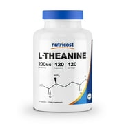Nutricost L-Theanine 200mg, 120 Capsules - Double Strength