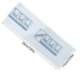 thumbnail image 3 of 10 Pack Window Fly Catcher Strips - Clear Fruit Fly Traps for Indoor Use, Non-Toxic Sticky Insect Catchers for House Windows and Kitchens, 3 of 5
