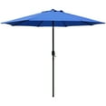 thumbnail image 2 of AbbLe 9 Feet Crank & Tilt Patio Umbrella-Blue, 2 of 5