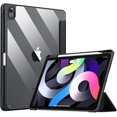 thumbnail image 1 of Case for New iPad Generation, with Pencil Holder, Slim Back Protective Case with Clear Transparent Back Shell & Auto Wake/Sleep(Black,ipad pro 11(2020/2021)), 1 of 7