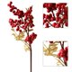 thumbnail image 4 of Naiovety 1 ramo de bayas rojas individuales DIY adornos navideños para el hogar decoración para fiesta de boda flor Artificial baya rama de flor falsa Kits de decoración para fiestas PC 1 Naiovety JJ5127-00, 4 of 6