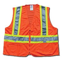 

Dicke Class II Mesh Safety Vest Orange - 2X-Large