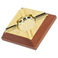thumbnail image 1 of Cigar  Holder, 4 Slots  Ashtray Engraved Easy To Clean  For Office, 1 of 8
