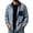 Navy, variant on Flannel Shirt for Men Fall Lightweight Button Up Shirt Fashion Long Sleeve Plaid Shirts with Pocket M-3XL