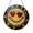 Acrylic 3.5 Inch, variant on Smiley Heart Eyes Glass Window Decor, Playful Suncatcher Hanging Art, Cheerful Room Accent