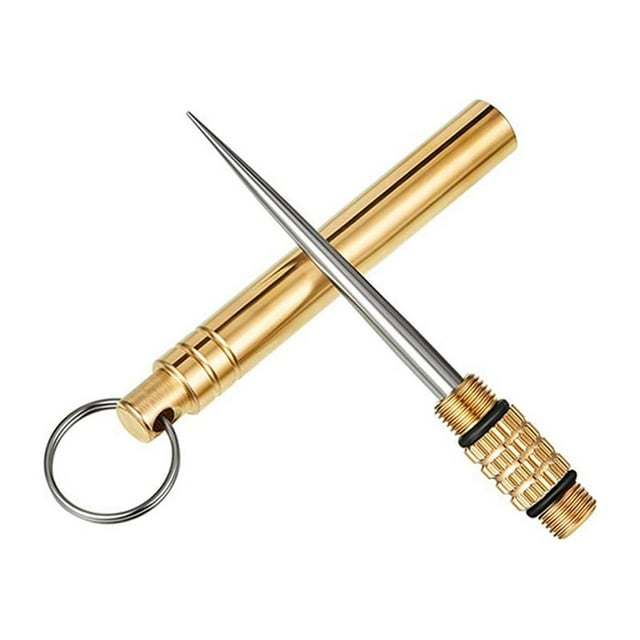 fastboy Titane Multifonctions Cure-Dents Fourche Camping en Plein Air Outil Ensemble Outils Porte-Clés Équipement Outil de Randonnée Outil d'Ouverture