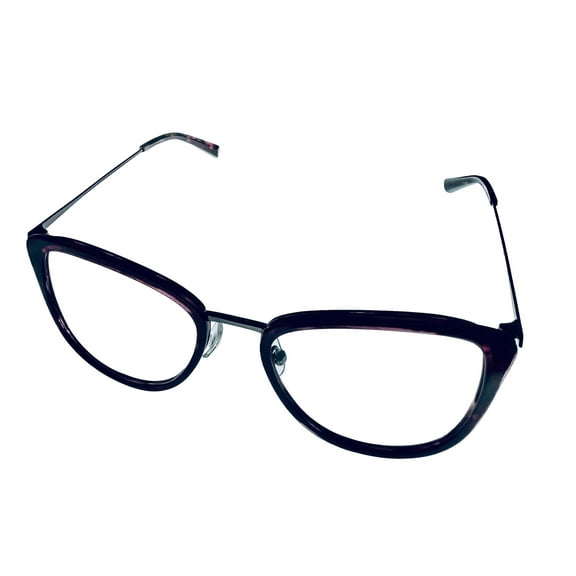 Jones New York Womens Petite Plastic Cat Eye Eyewear Frame, Purple J771. 53mm