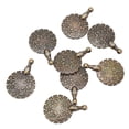 thumbnail image 3 of Lot de 8 pendentifs coupe-fil ronds en métal, outil de coupe de fil pour bricolage, couture, artisanat, pendentifs, 3 of 4