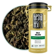 Tiesta Tea - Milk Oolong Tea, Single Origin Premium Loose Leaf Oolong Tea from China, Medium Caffeinated, Make Hot or Iced Tea & Up to 50 Cups, 100% Pure Unblended - 4oz Refillable Tin