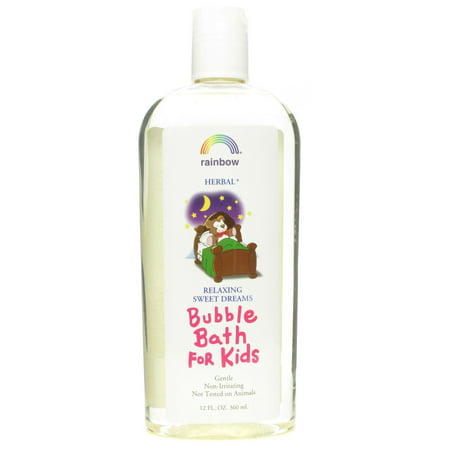 Rainbow Research Organic Herbal Bubble Bath For Kids Original Scent 12 fl