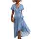 thumbnail image 2 of Vestido Cruzado Con Estampado Floral Vestido Cruzado Con Cuello En V Estampado Floral Vestido Cruzado Floral Vestido Cruzado Floral Con Cuello En V Cintura Con Cinturón Manga Con ANGGREK Otros, 2 of 6