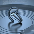 thumbnail image 3 of Auriculares 5.1, Cómodo Conducción De Huesos De Auriculares Inalámbricos Con Pantalla Digital Para Negocios, 3 of 7