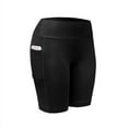 thumbnail image 1 of Women's Sport Shorts Yoga Fitness Running Compression Pants With Pocket, 1 of 5