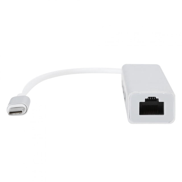 Adaptador Ethernet de EE. UU. con puertos HUB, USB 3.0 a Ethernet tipo C a puerto de EE. UU. Puertos HU Adaptador Ethernet Gigabit Tecnología innovadora