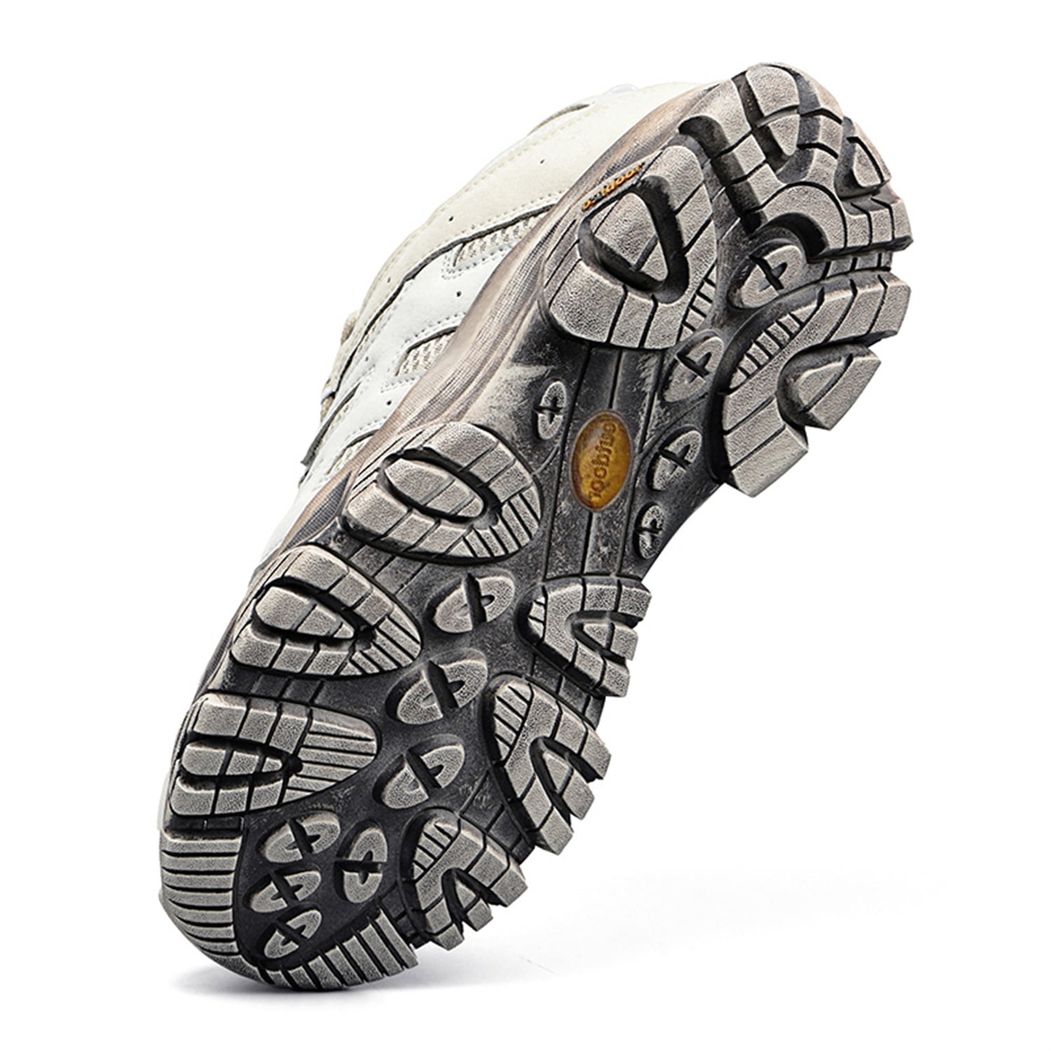 YOURDIARY Mens Gym Shoes Thick Sole Lace-Up Hiking Shoes Sports Running Sneakers