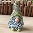 thumbnail image 3 of Dwarf Sculpture Create Vitality Creative Fancy White Beard Gnomes Figurine, 3 of 5