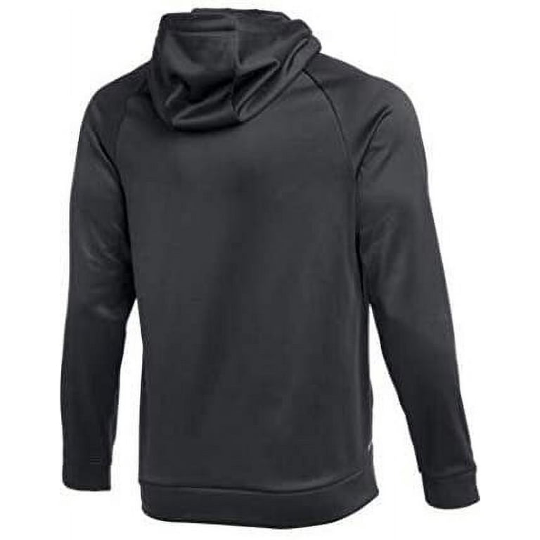 MEN'S NIKE THERMA PULLOVER HOODIE ANTHRACITE/WHITE, Small