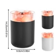 thumbnail image 3 of Zguuel 2-in-1 Himalayan Salt Lamp Humidifier, Ultrasonic Essential Oil Diffuser with 7-Color LED, Cool Mist Aromatherapy for Bedroom Home, 3 of 7