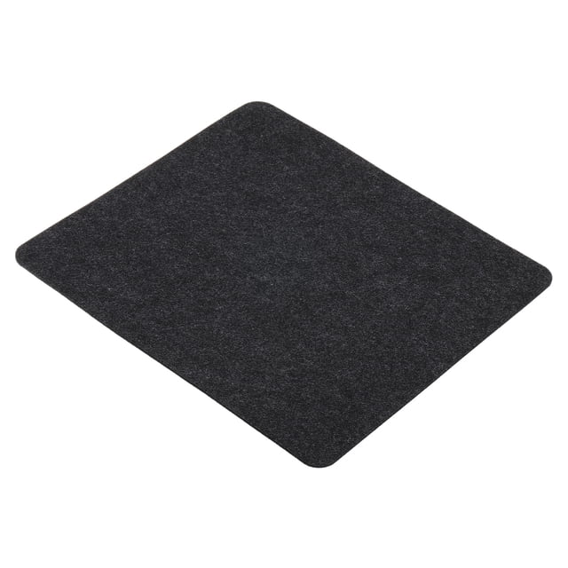 Unique Bargains 14'x13' Mouse Pad, Felt Dual Side Soft Desk Pad Writing Mat for Office Home, Gray