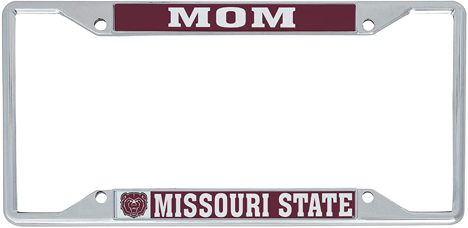 Missouri State University MSU Bears NCAA Metal License Plate Frame For
