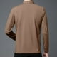 thumbnail image 4 of pstuiky camisa de manga larga para hombre, Camisa/top informal de manga larga con solapa a cuadros para hombre, moda de primavera e invierno Tops casuales para hombres s, 4 of 5