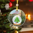 thumbnail image 1 of Hermosos letreros navideños de resina con temática navideña con imágenes elegantes y decoraciones festivas que son ideales para agregar calidez y alegría a su estilo de decoración navideña. Akmoler, 1 of 8