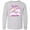 AC-Heather Grey, variant on Inktastic My Aunt Loves Me Unicorn Long Sleeve Youth T-Shirt