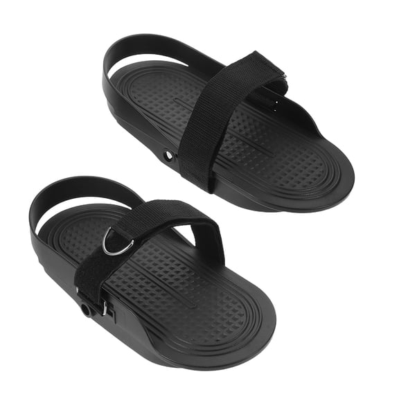 BESTYASH 2-Pack Black Replacement Foot Pedals for Indoor Rowing Machines with Enhanced Stability and Design