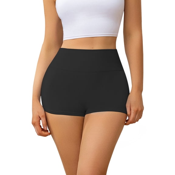 Athlemo Women's Biker Shorts High Waisted Yoga Shorts for Women Running Gym and Workout