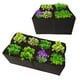 thumbnail image 3 of Billuyoard Diga adiós a las camas de plantación desordenadas - Bolsa de múltiples rejillas Bolsa de fieltro Multi-rejilla Plantación de Jardín y Patio negro 30cm*30cm*30cm, 3 of 6
