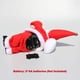 thumbnail image 3 of Irfora Muñeca musical eléctrica de Papá Noel Juguetes navideños para cantar y bailar Decoraciones para centros de mesa navideños con pilas Figura musical móvil Regalo de Navidad Irfora Decoración navideña, 3 of 7