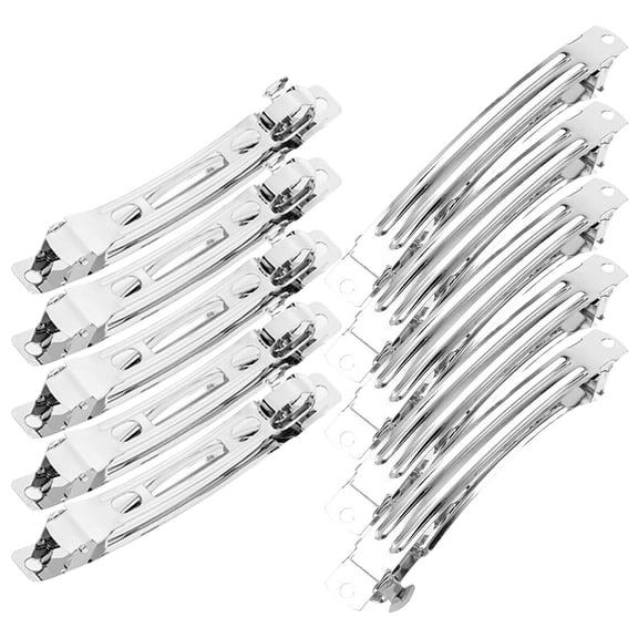 Milisten 50pcs Metal Hairpins Iron Silver Hair Setting Accessories for Daily Use Women