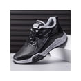 thumbnail image 4 of Frontwalk Mens Athletic Shoe Winter Warm Sneakers Plush Lined Casual Walking Shoes Travel Comfortable Running Sneaker Men Lace Up Trainers Black with Lined 9, 4 of 5