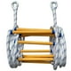 thumbnail image 2 of Escalera de escape, seguridad contra incendios, entrenamiento de rescate, gran altitud, escalera de cuerda plegable con aislamiento, exterior, suave, marco de metal duradero, portátil, para, 2 of 8