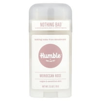 Humble Brands Baking Soda-Free Deodorant, Moroccan Rose , 2.5 oz (70 g)