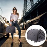 Mobutofu animal de compagnie Pet Travel Carrier Rectangulaire Gris Canvas 1Pack