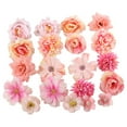 thumbnail image 1 of ZTTD Fleurs Artificielles en Vrac Roses en Soie Têtes de Fausses Fleurs pour Bricolage - Bricolage Maison Printemps Jardin Floral Fête Guirlande de Fleurs Sauvages Décoration Suspendue Mini Petite Rose Têtes de Fleurs en Faux Tissu 3-10 cm, 1 of 9