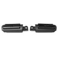thumbnail image 2 of Krator Black Foot Pegs Footrest, 1 Pair, Compatible with Harley Davidson FLH Electra Glide 1985-2022, 2 of 6