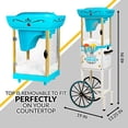 thumbnail image 5 of Nostalgia SCC399 48-Inch Snow Cone Cart, 5 of 5