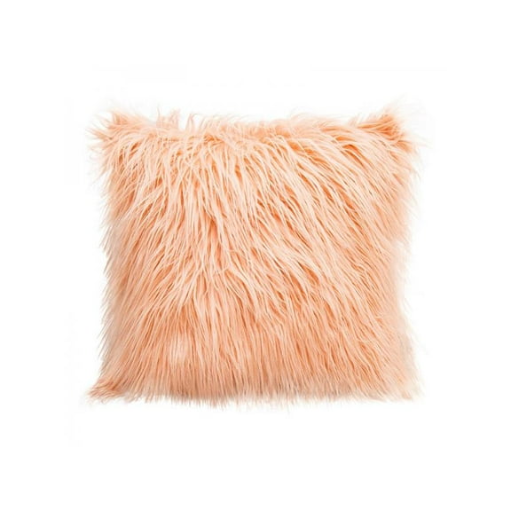 Super Soft Plush Square Throw Pillow Covers Home Decorative Bedroom Room Sofa Chair Car Cushion Case