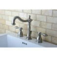thumbnail image 2 of Kingston Brass KB1978TAL Tudor Widespread Bathroom Faucet with Plastic Pop-Up, Brushed Nickel, 2 of 3